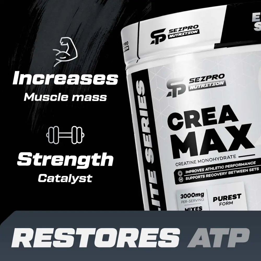 SezPro Nutrition Crea Max Creatine Monohydrate Powder- 400g – Sezpro ...