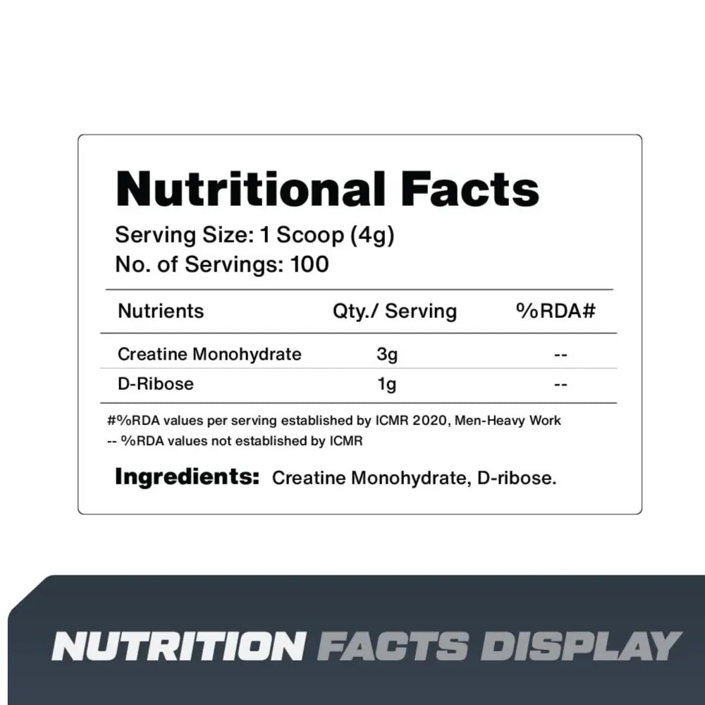 creatine nutritional facts