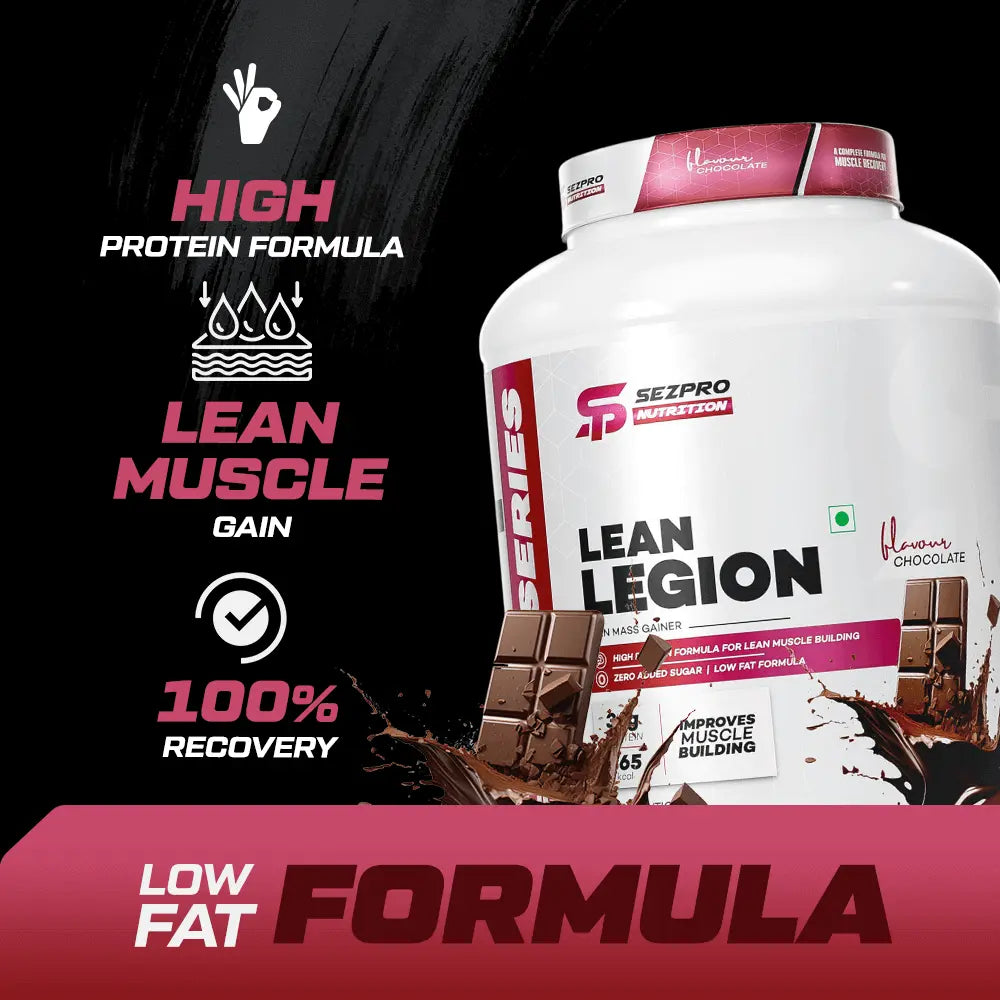 Lean Gainer Ingeredients Sezpro Nutrition Lean Legion Gainer - 3kg